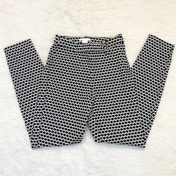 H&M Pants - H&M Black and White Print Trouser Leggings
